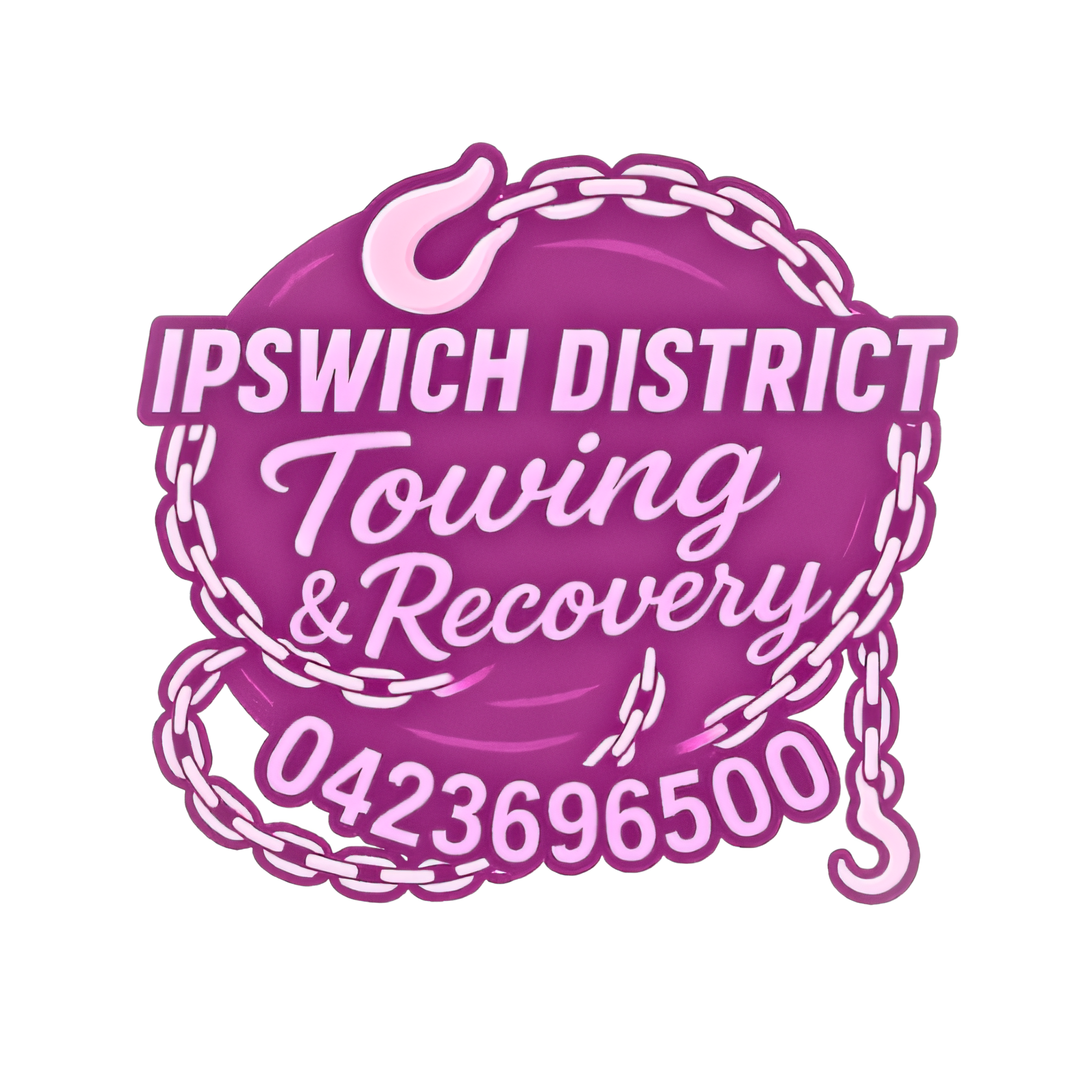 Ipswich District Towing & Recovery Logo